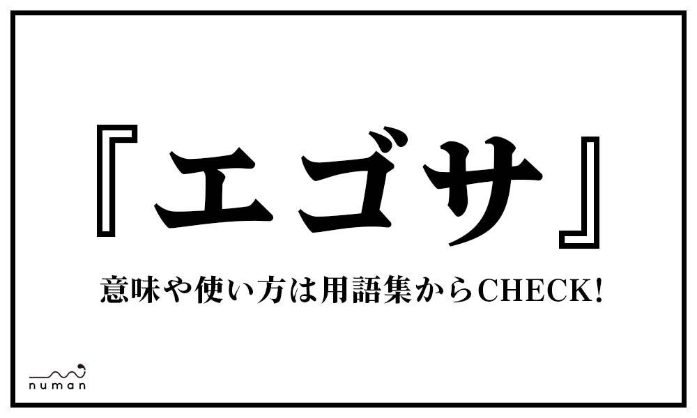 エゴサ えごさ とは 意味 用語集 Numan