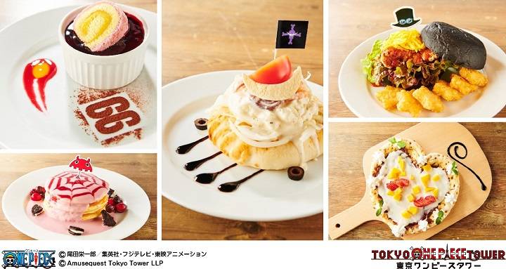 サンジのハート型ピザ サボのバーガーも ワンピースタワー Cafe Mugiwara新メニュー続々 Numan