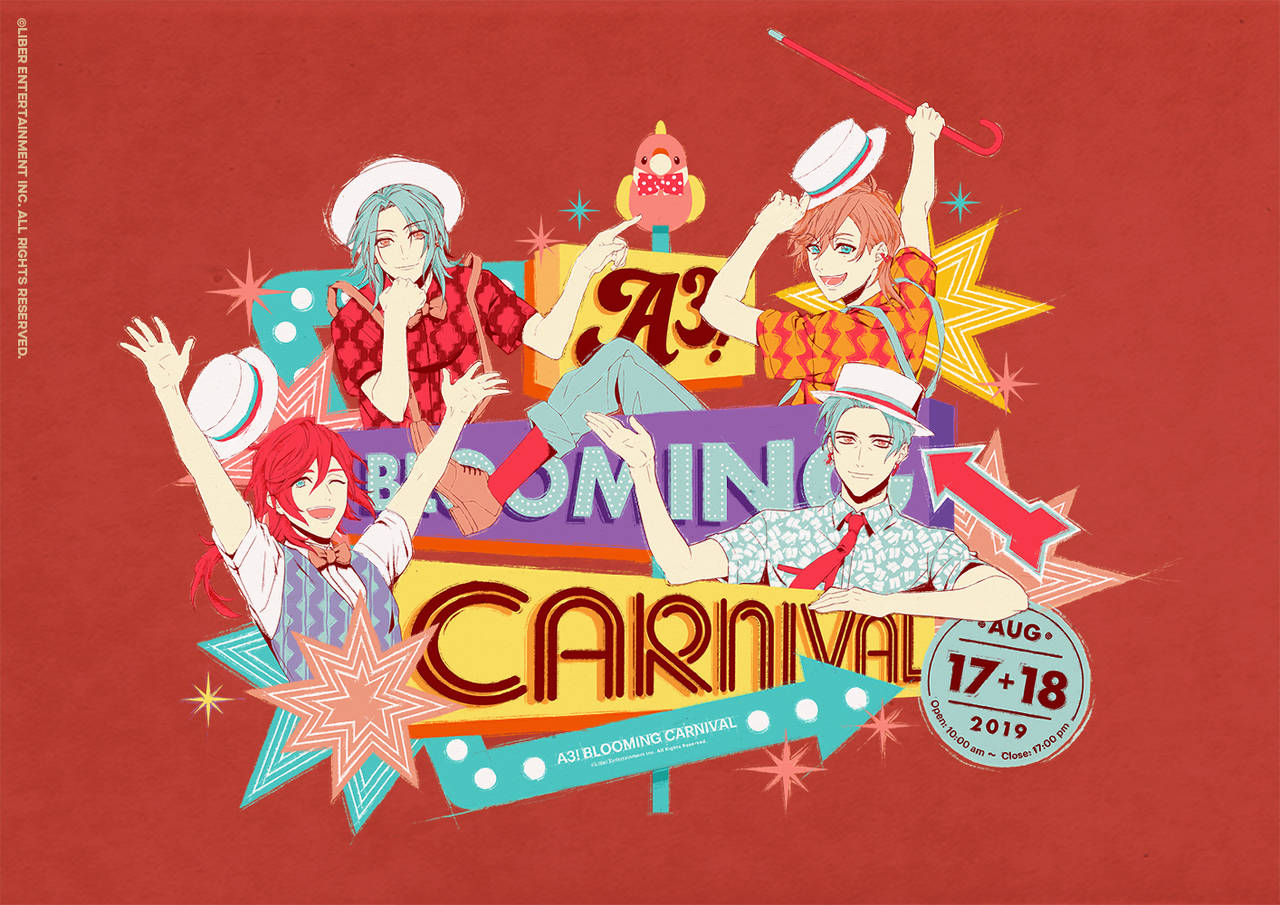 A3 シトロン 三角 莇 ガイのイベントビジュアル解禁 A3 Blooming Carnival 続報 Numan