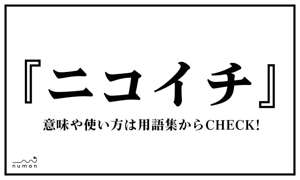 ニコイチ にこいち とは 意味 用語集 Numan