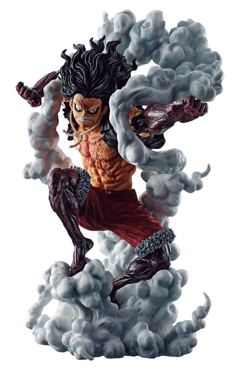 One Piece 一番くじ最新作 ルフィのギア4 スネイクマン や バウンドマン のフィギュア登場 Numan