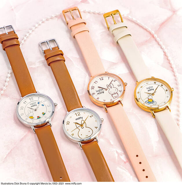 『ミッフィー』人気時計ブランドとコラボ♪ 可愛くてたまらない限定デザイン！