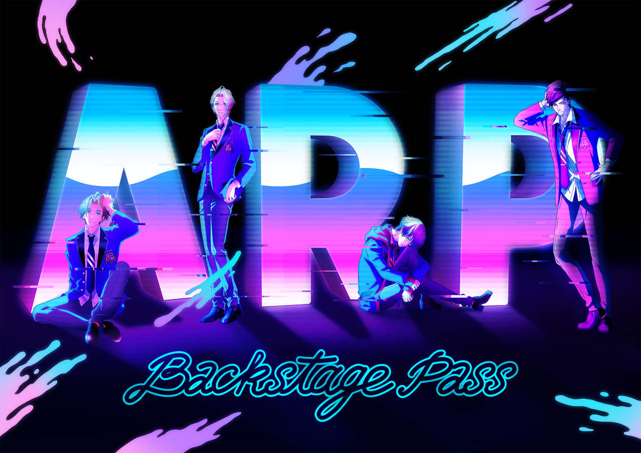 アニメ『ARP Backstage Pass』　ティザ―ビジュアル　画像