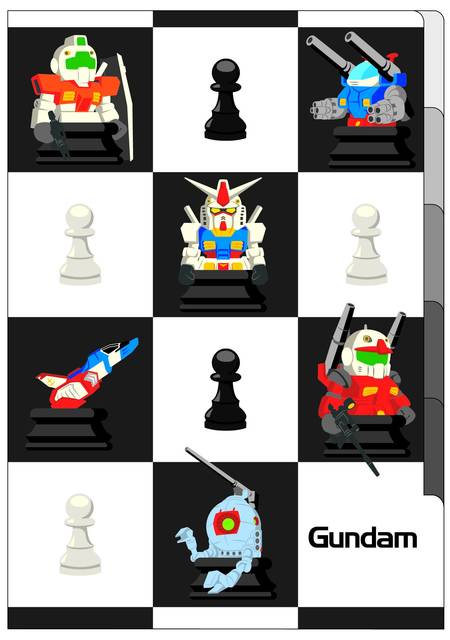 ガンダム×ハローキティ、チェスデザインのグッズが全国の...
