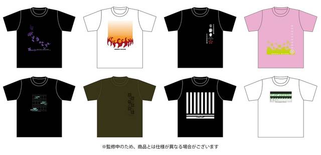 『鬼滅の刃』デザインTシャツ(柱／全8種)　メイン画像