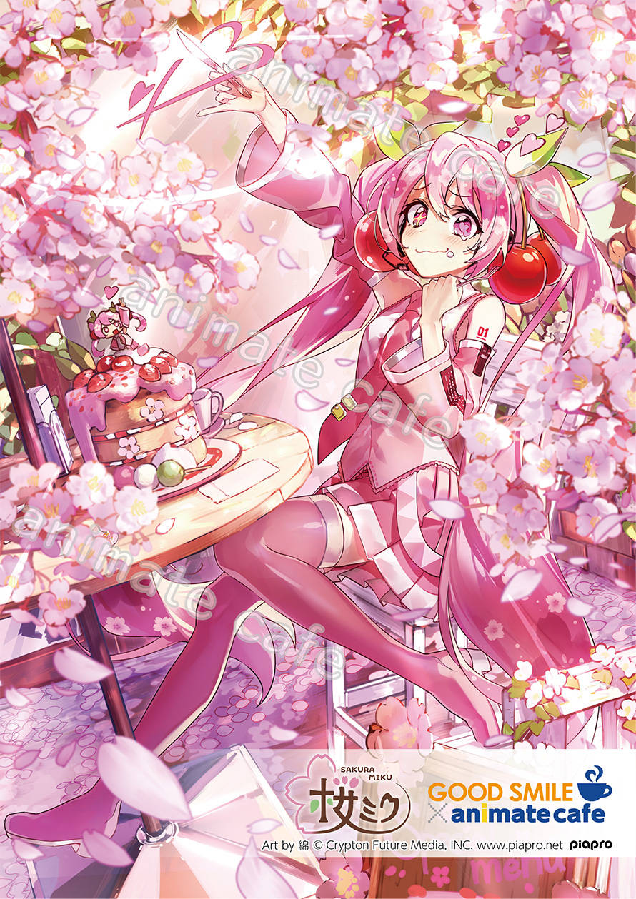 『桜ミク』コラボレーションカフェ4