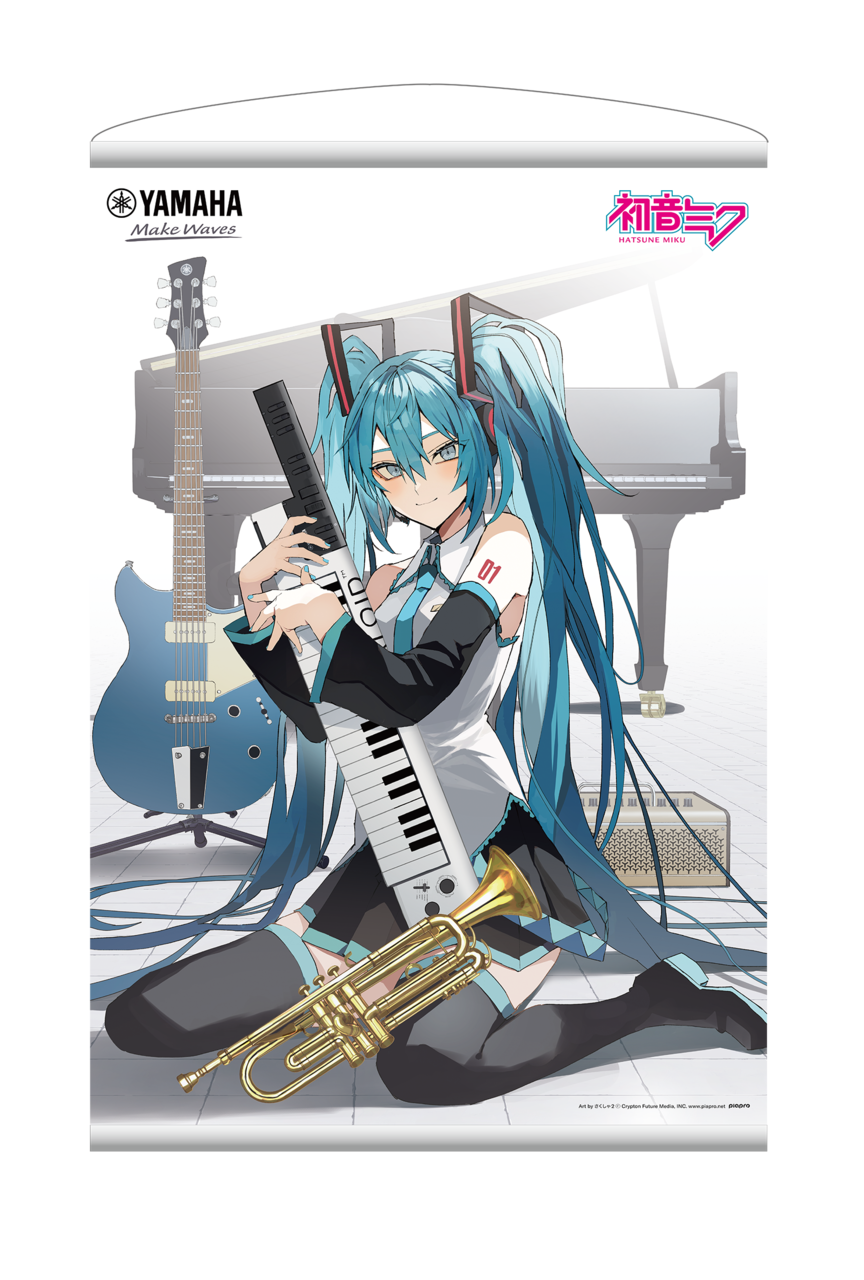 初音ミク コラボのボカロキーボードとスピーカー アンプが発売 さくしゃ2による描き下ろしイラストを施したクールなアイテムの画像 Page 6 Numan