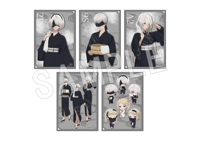 ニーアオートマタ NieR:Automata 極楽湯 9S  当選品 のぼり